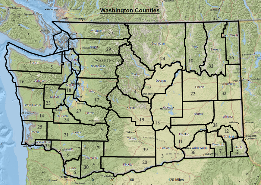 Wa County Map 