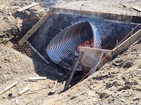 Selph Landing Bridge Construction